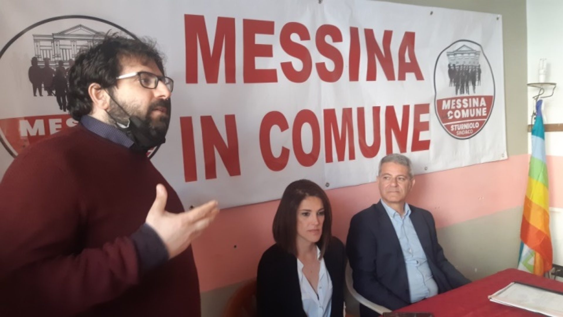 da sin.: Nicola Candido, Simona Suriano, Luigi Sturniolo